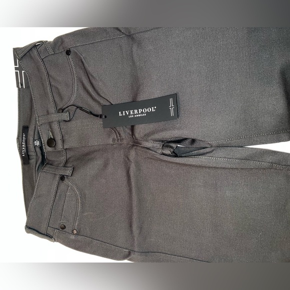 Liverpool size 2/26 peat green skinny pants - Picture 4 of 6